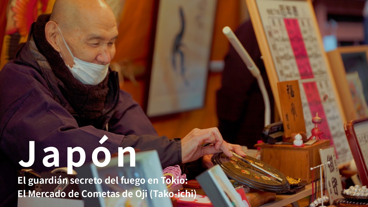 El guardián secreto del fuego en Tokio: El Mercado de Cometas de Oji (Tako-ichi)