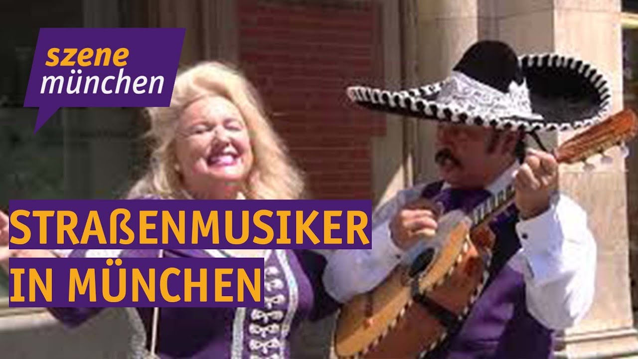 szene München vom 11.08.22 - Straßenmusiker in München