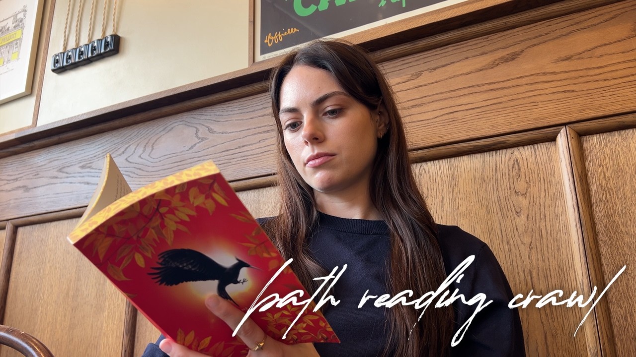 spending a day reading in bath | the hunger games series progress