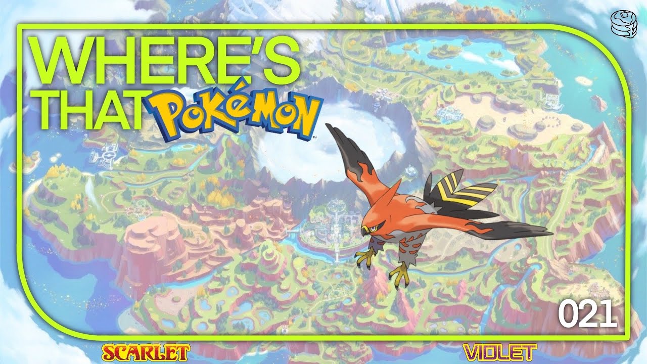 Where To Find Talonflame #21 - Pokémon Scarlet Violet