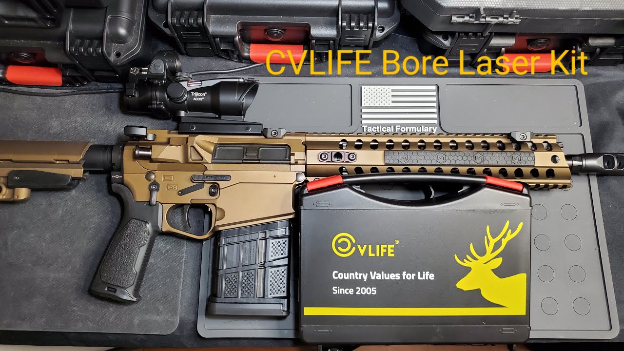 CVLife Bore Sight Laser Kit Full Review #viralvideo #edc #gunsafety #gunculture