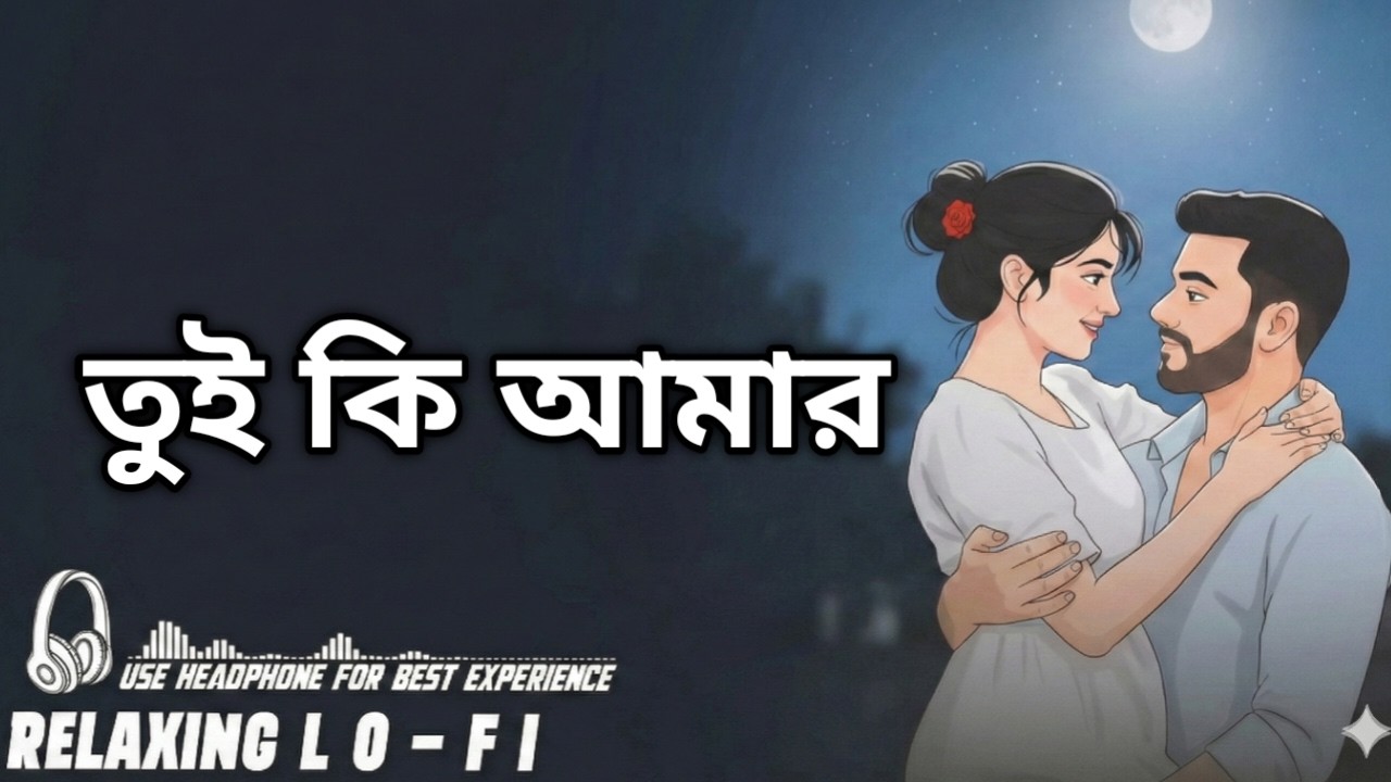 তুই কি আমার (Tui Ki Amar) | Relaxing Lofi Version | Bengali Romantic Lofi | Use Headphones 🎧