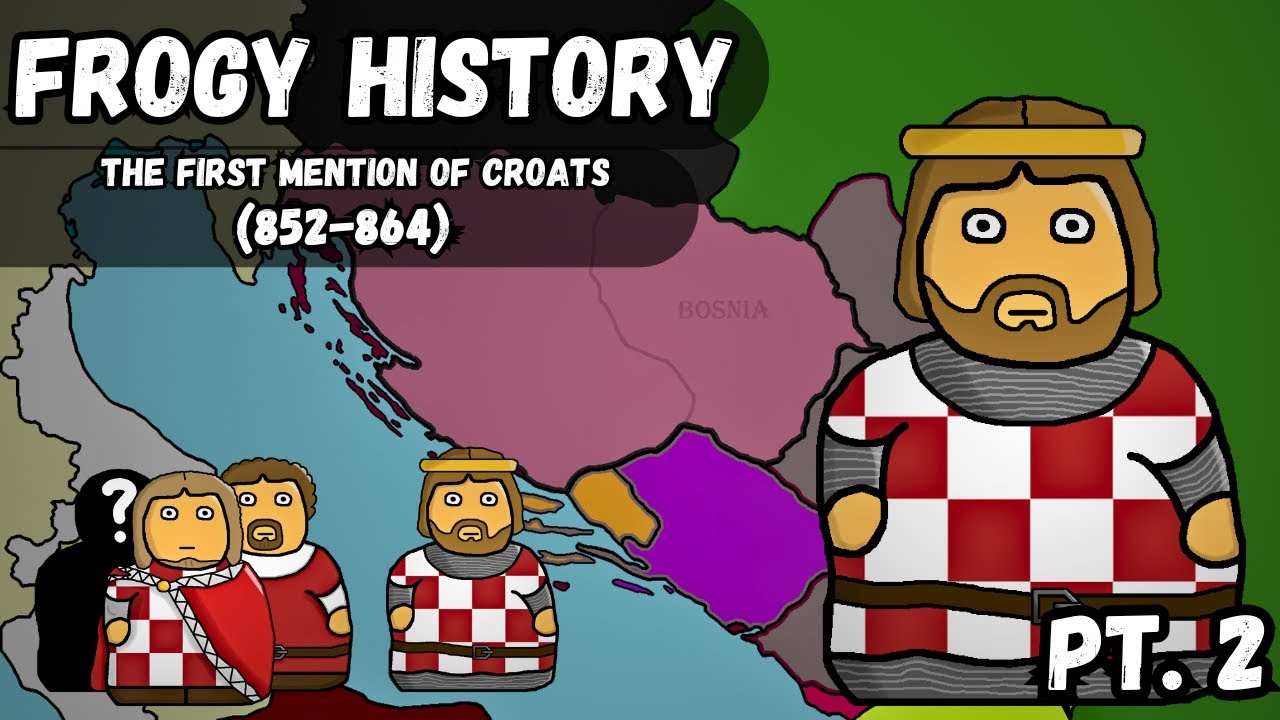 First mention of Croats | Trpimir I Pt.2 (852-864) | (Frogy History - Croatia #6).