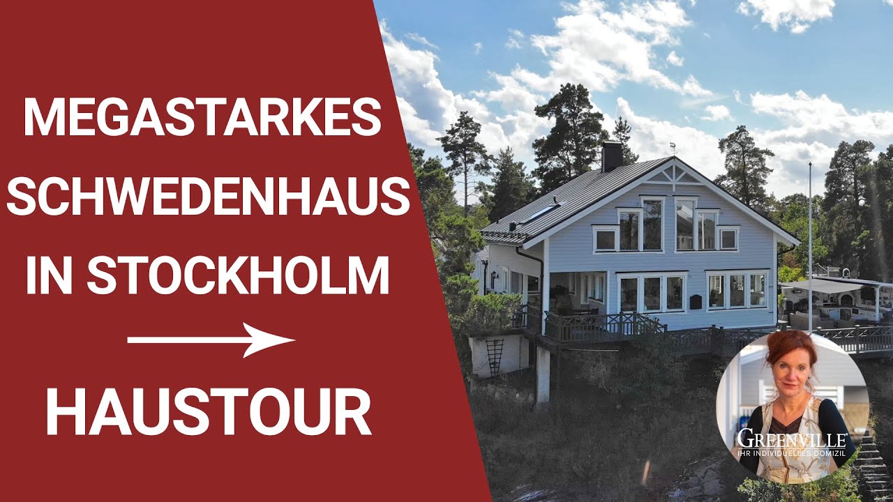 Das Leben im Schwedenhaus in Stockholms Scheren - Haustour