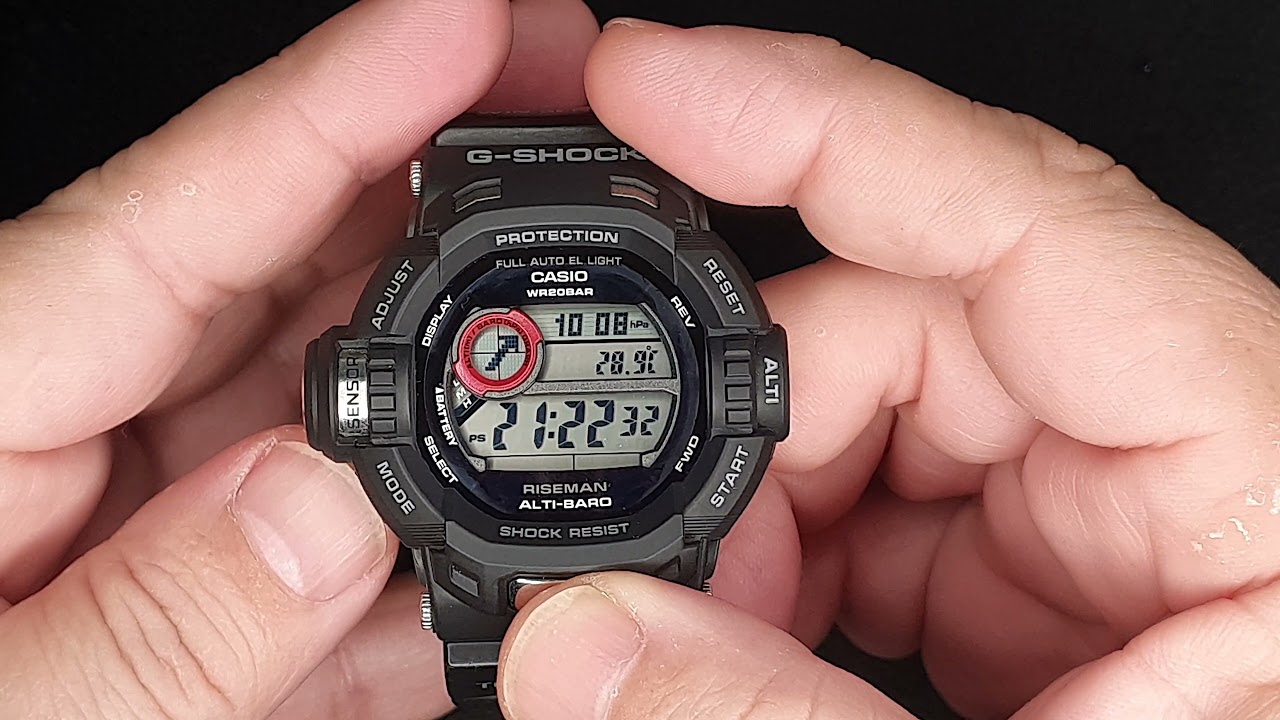 CASIO G-SHOCK RISEMAN G-9200