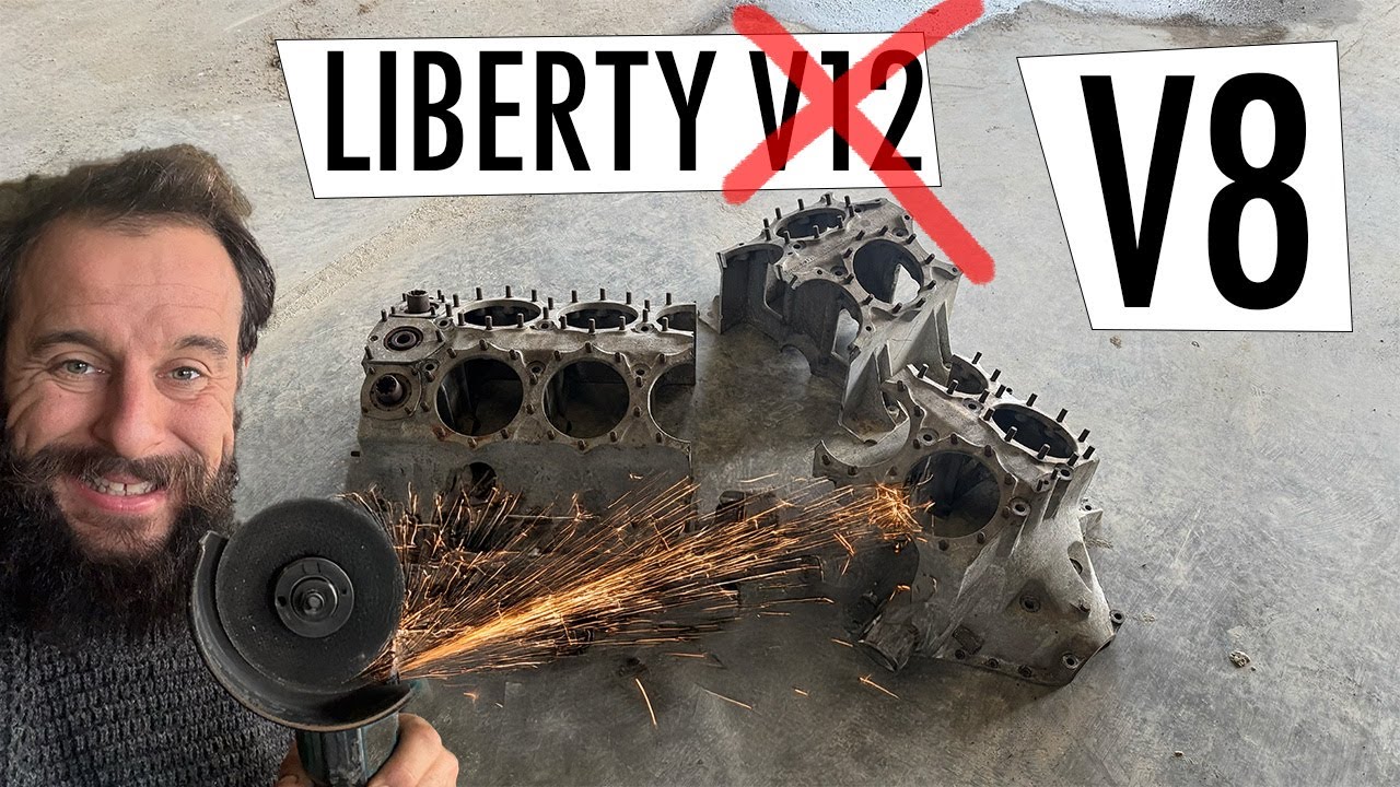 РАЗРЕЗАЕМ V12 НАПОЛОВИНУ!!
