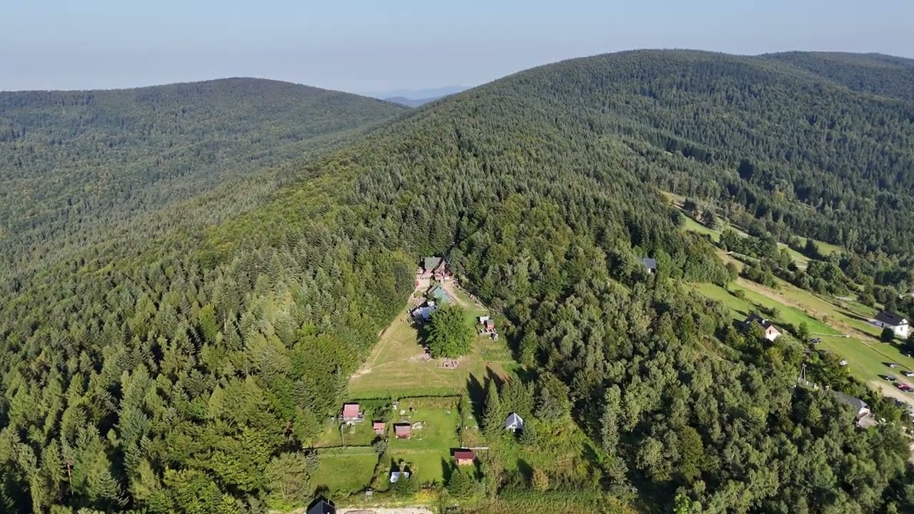 Schronisko na Kudłaczach - Lubomir - Korona Gór Polski - Dji Air 3
