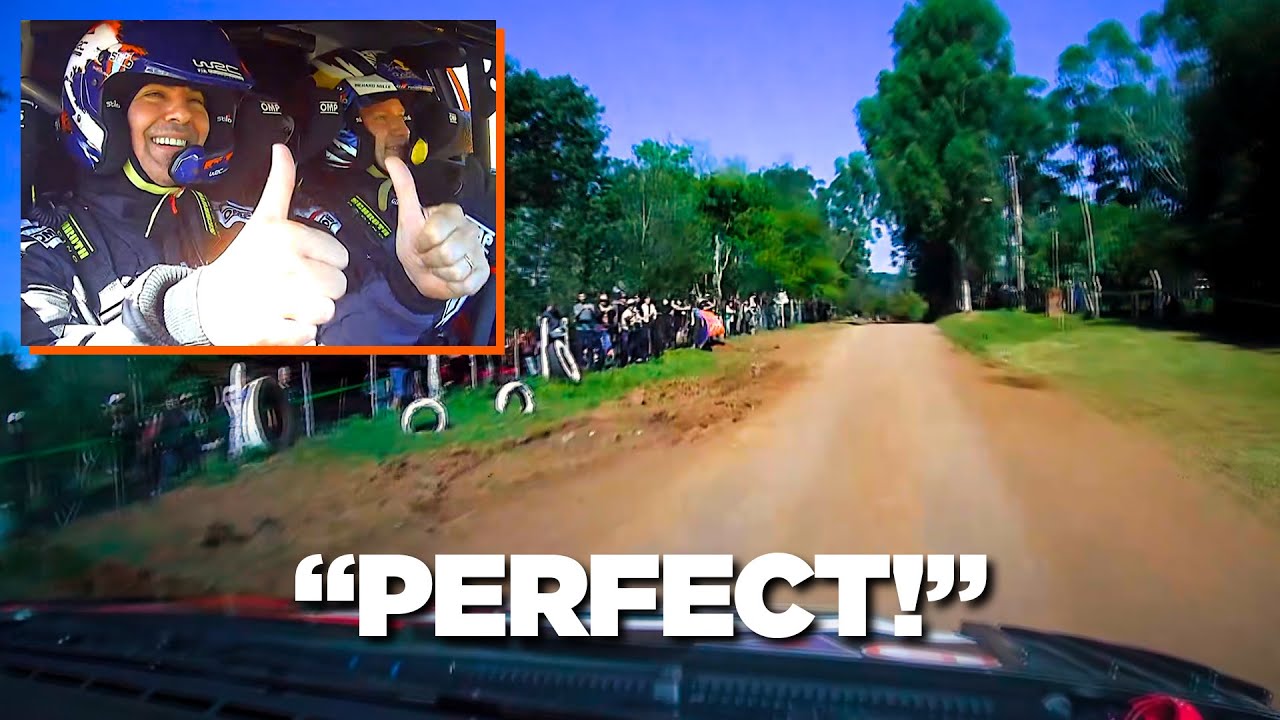 FULL ONBOARD Paraguay President Santiago Peña with Sebastien Ogier 🇵🇾 WRC Rally del Paraguay 2025