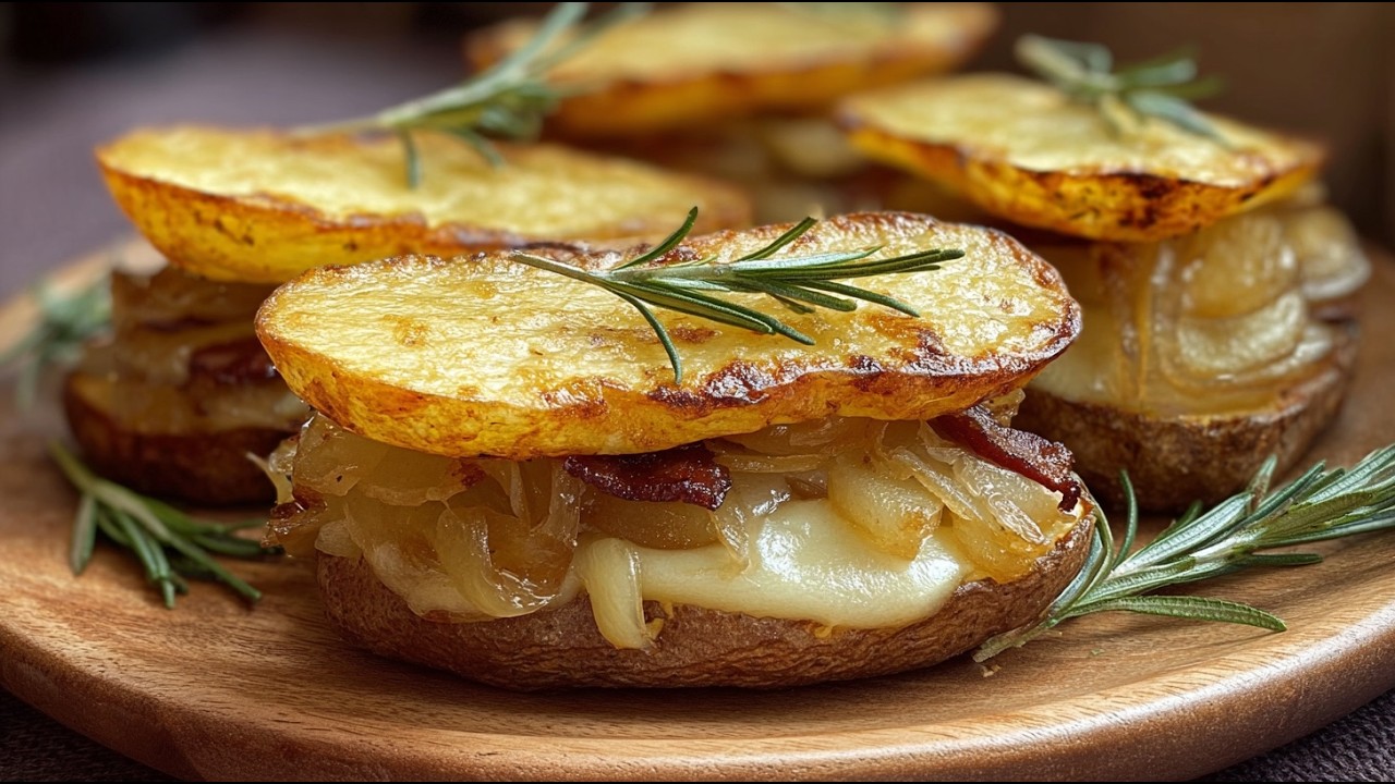 Questa ricetta di patate è una bomba di sapori! Croccanti e cremose! Niente frittura!