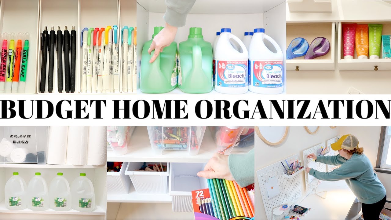 EXTREME BUDGET HOME ORGANIZATION IDEAS | Clean, Declutter and Organize With Me | TikTok Ideas