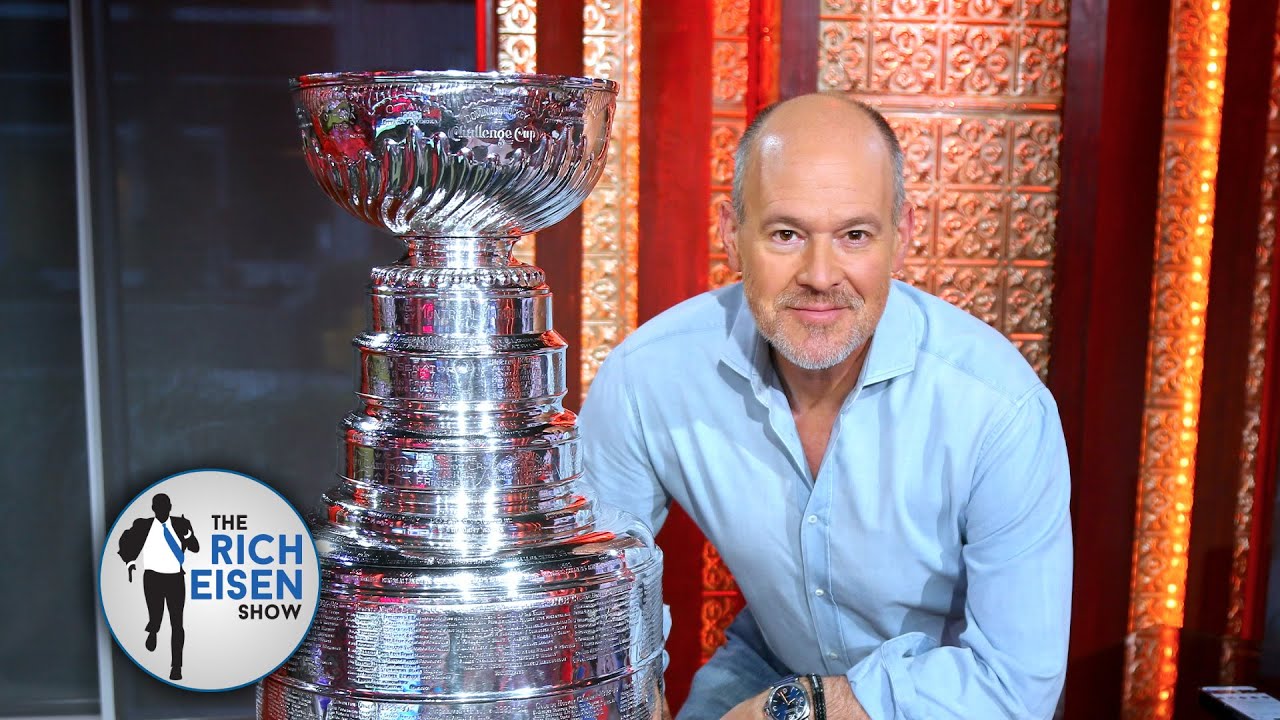 Rich Eisen Can’t Believe How Superstitious His Crew Is with the Stanley Cup In-Studio