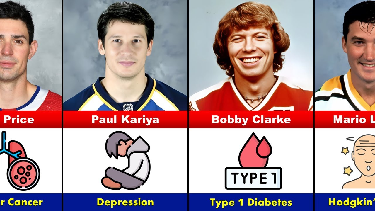 NHL Players Who Secretly Suffered With Illnesses & Disorders