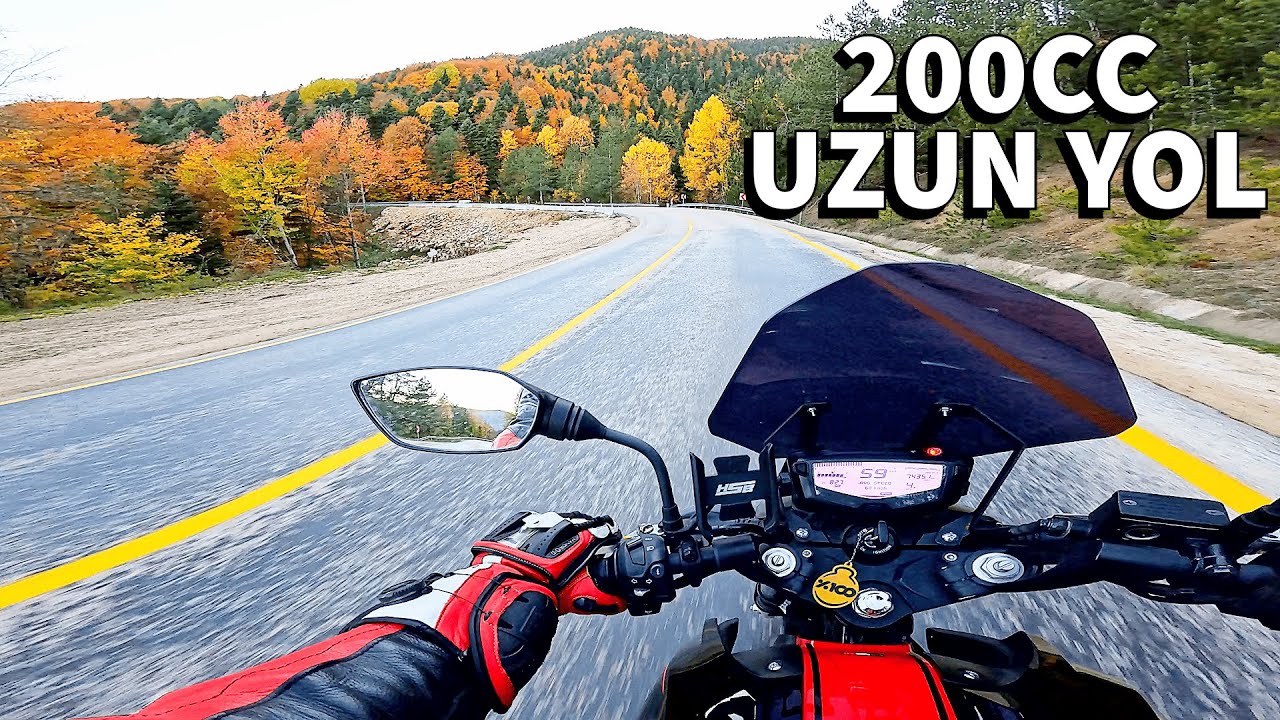 TVS APACHE RTR 200 İLE ARTÇILI UZUN YOL