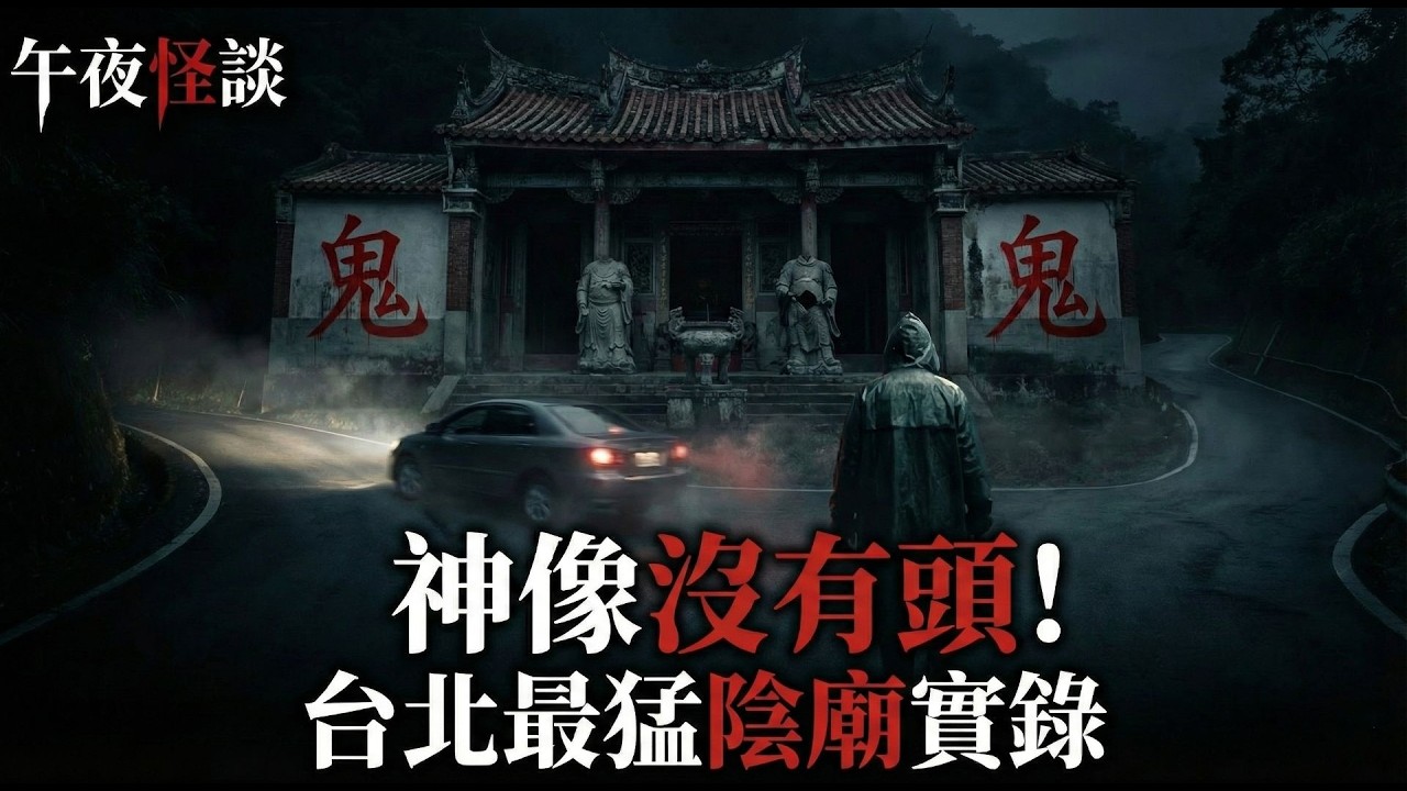 【訓住教聽 】台灣都市傳說：外雙溪鄭成功廟！神像沒頭、牆上血字是真的嗎？
