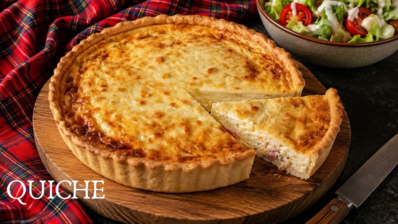 Classic Quiche Lorraine | Retro recipe :)