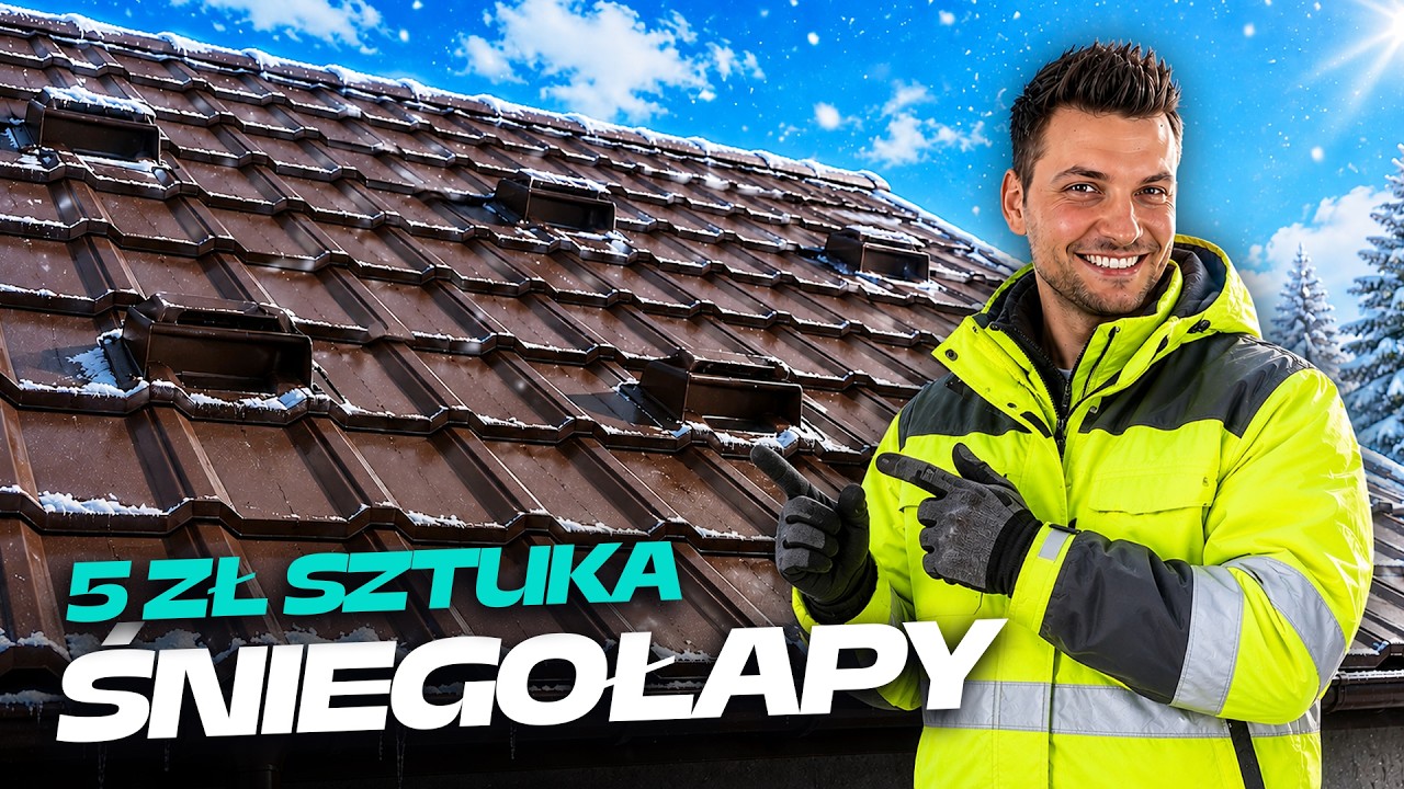 Montaż śniegołapów zrób to sam | Śniegołapy | płotki sniegowe | DOMINIKMALUJE #27