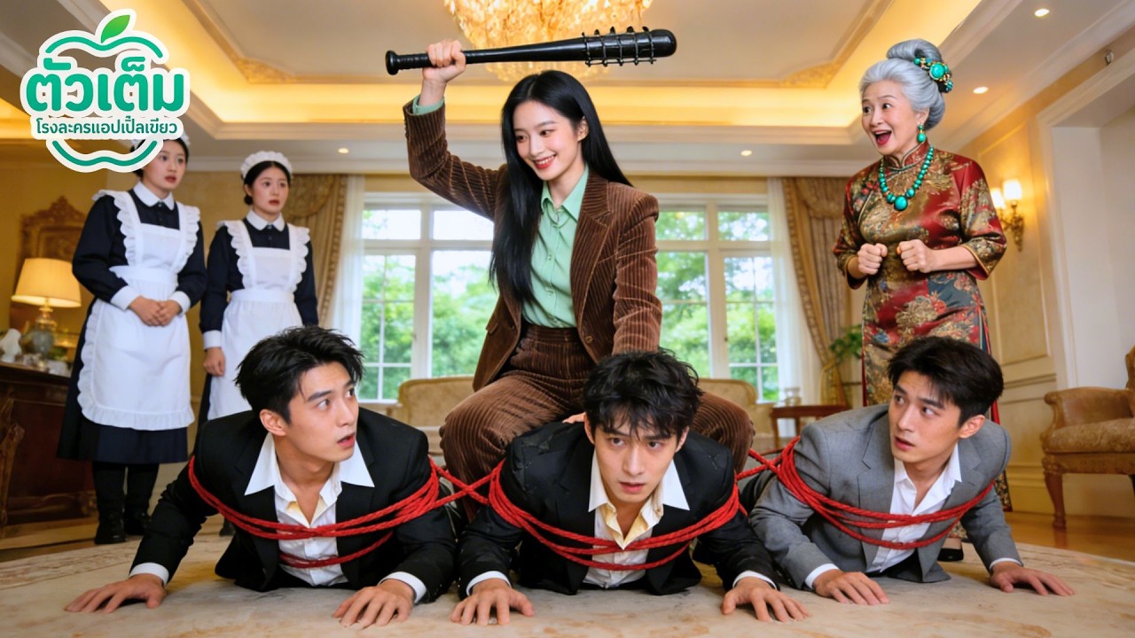 ไม่มีใครสั่งสอนลูกชายสามคนของ CEO รวยที่สุด—ทายาทหญิงแท้ที่เพิ่งพบปราบพวกเขาได้ทันที!