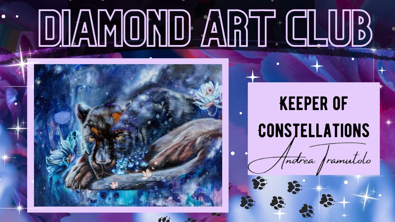 Diamond Art Club SNEAK PEEK - Keeper of Constellations by Andrea Tramutolo - releasing Feb 24!
