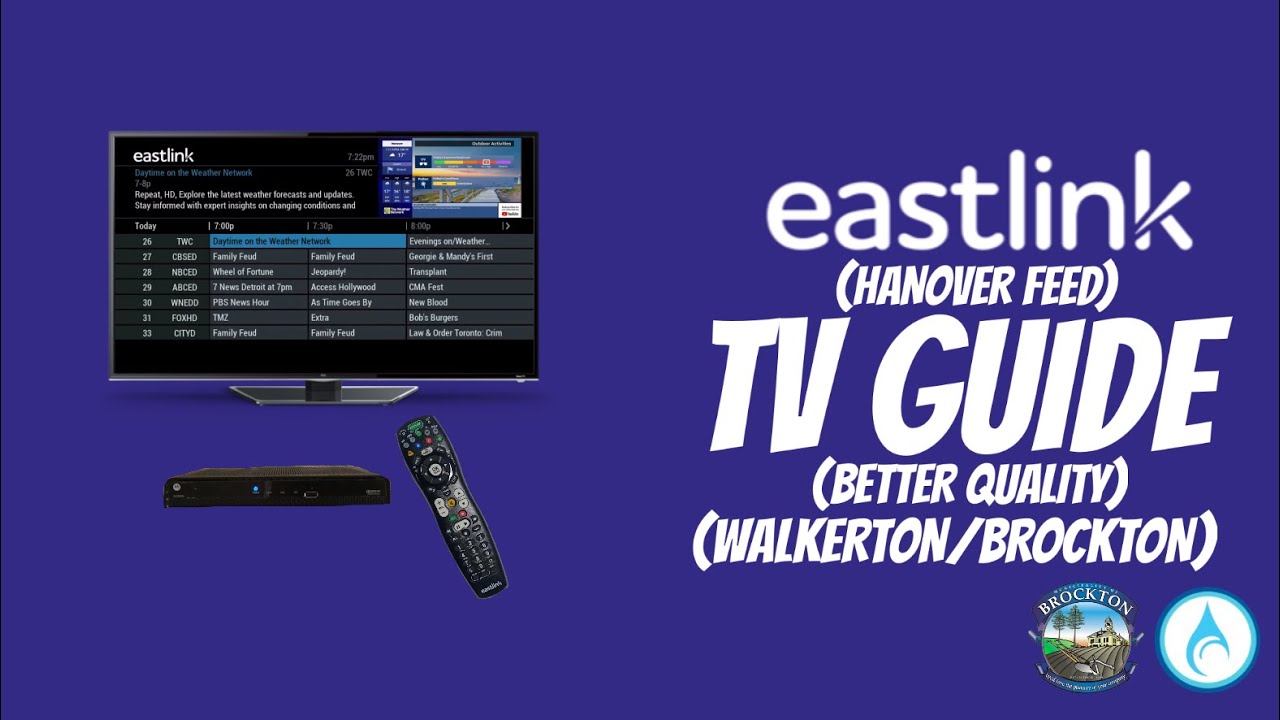 Eastlink (Hanover feed) TV Guide Walkthrough (TV Surfing in Walkerton/Brockton) (Better Quality)