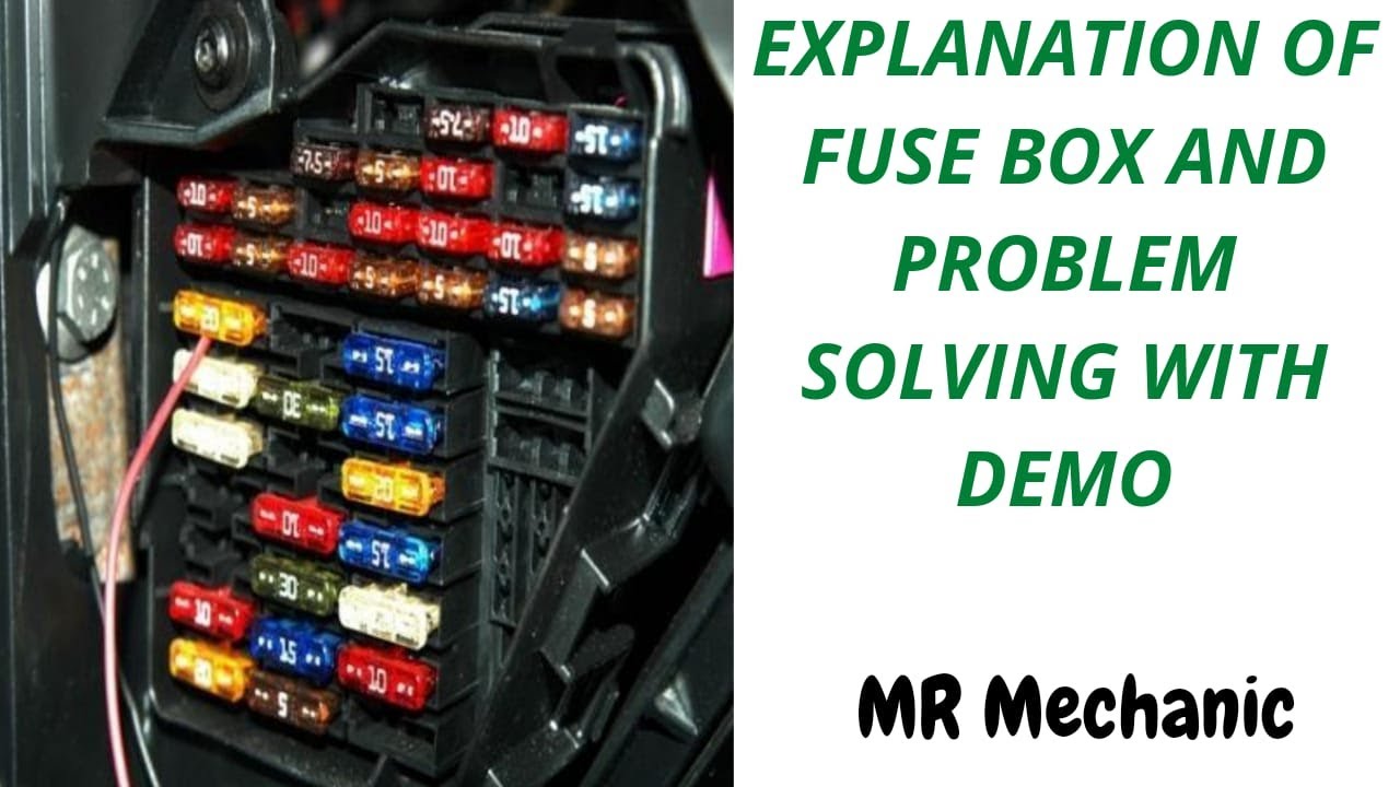 FUSE EXPLANATION AND DETAILED PROBLEM  SLOVING OF FUSE WITH LIVE DEMO ||MR MECHANIC || TAMIL