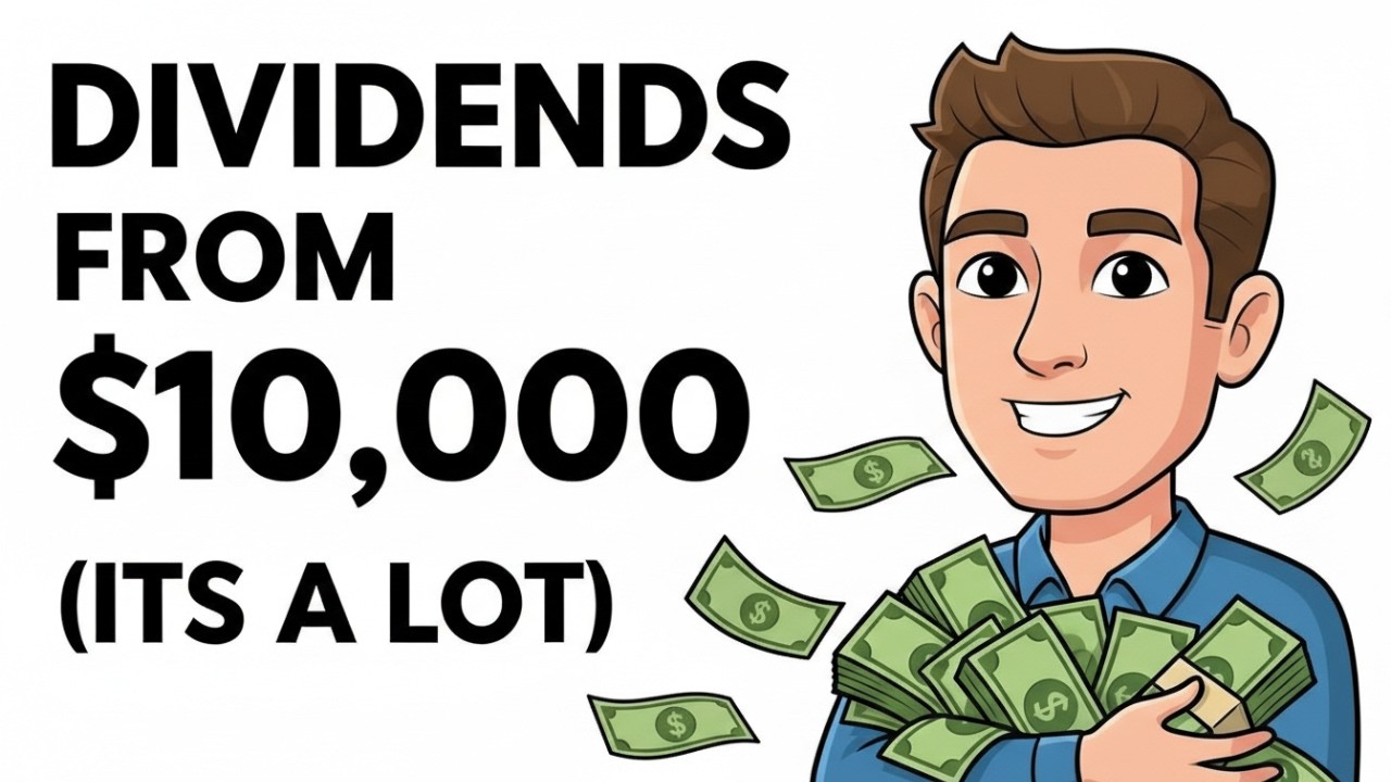 Dividend Income From $10,000 (Not What You'd Think)