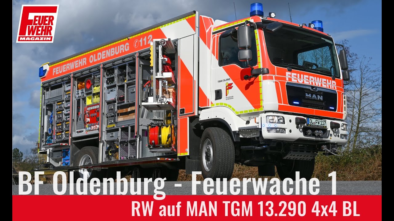 R&uuml;stwagen der BF Oldenburg