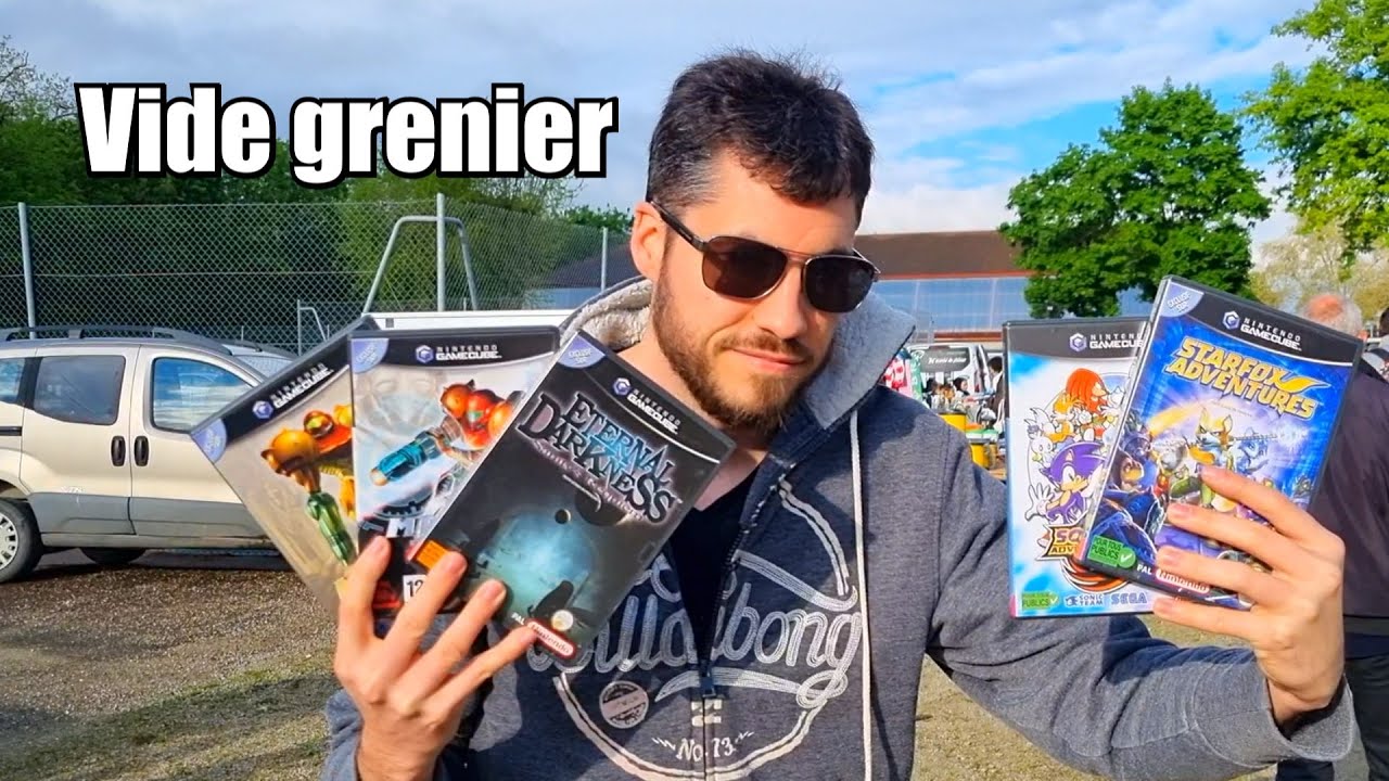 LE RETOUR de la GAMECUBE en vide grenier
