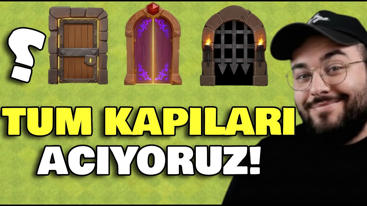 TÜM KAPILARI AÇIP İÇİNİ BOŞALTIYORUZ!(ÇARKI ÇEVİR GELEN ORDUYLA SAVAŞ!)(CLASH OF CLANS)
