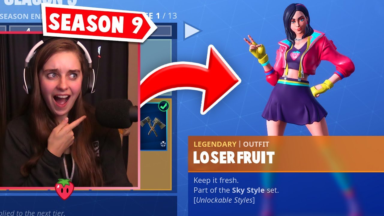 FORTNITE СДЕЛАЛ МНЕ ОБЛИК?! (Реакция на боевой пропуск 9-го сезона)