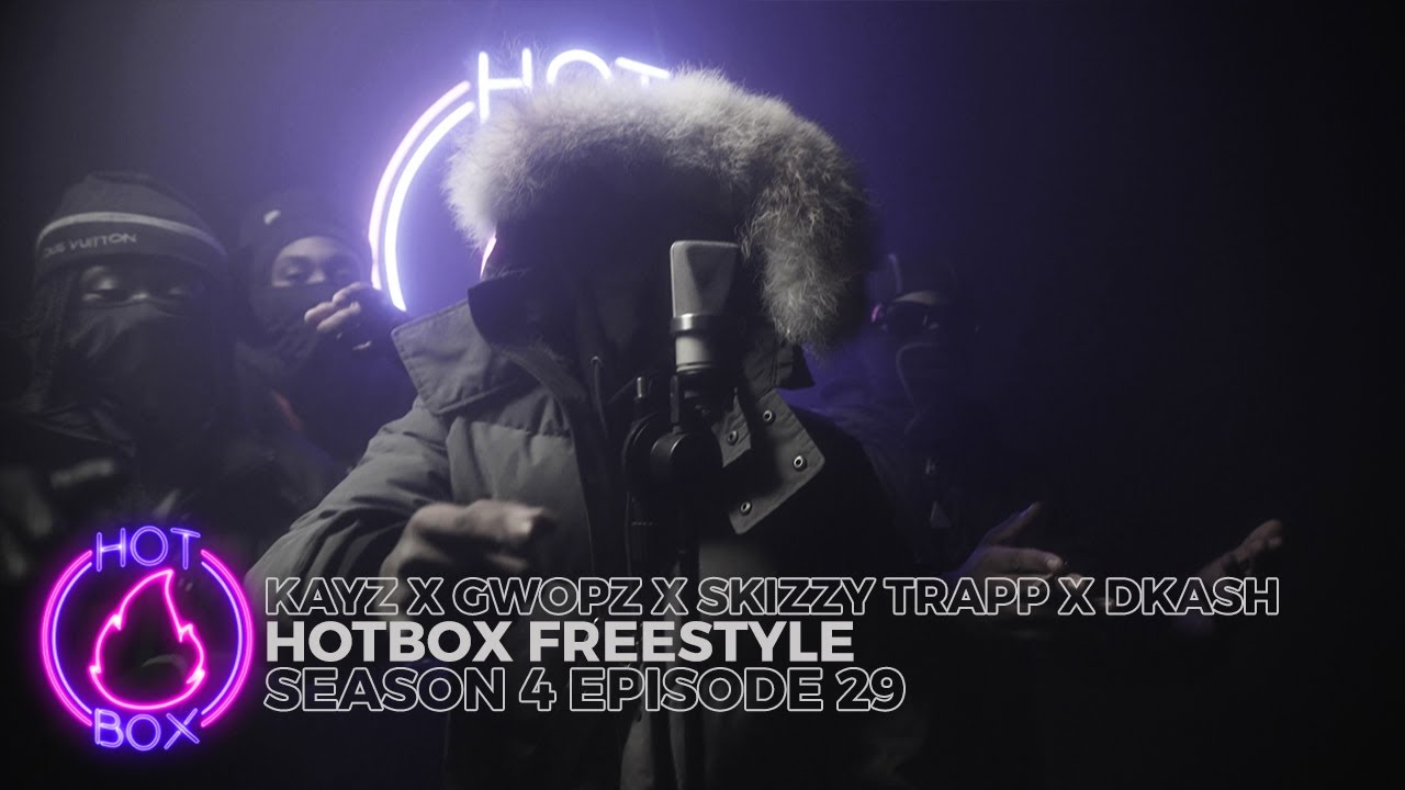 #AWC Kayz x Gwopz x Skizzy Trapp x Dkash - Hotbox Freestyle [S4:E29] | @GTK.ENT (4K)