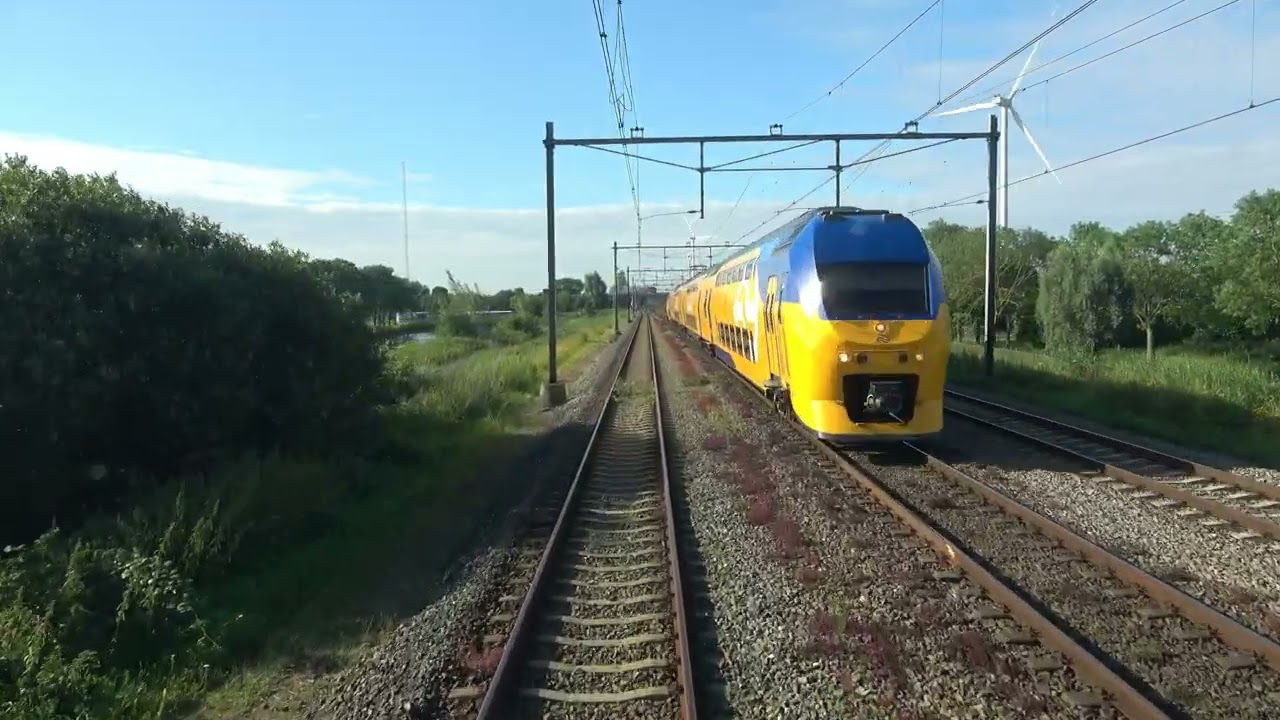 Cab ride train; Oud Zaltbommel via track 703 (20240708)