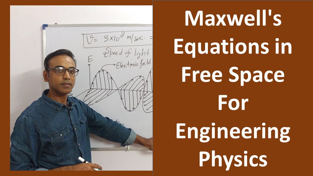 Maxwell's Equations in Free Space For Engineering Physics Students