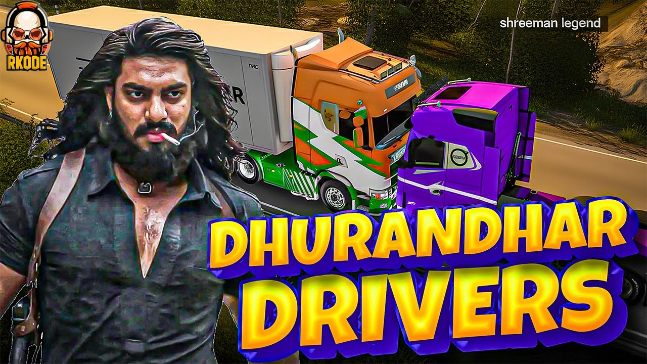 WHEN DHURANDHAR DRIVERS OF ETS2 PLAY TOGETHER | RKODE GAMING