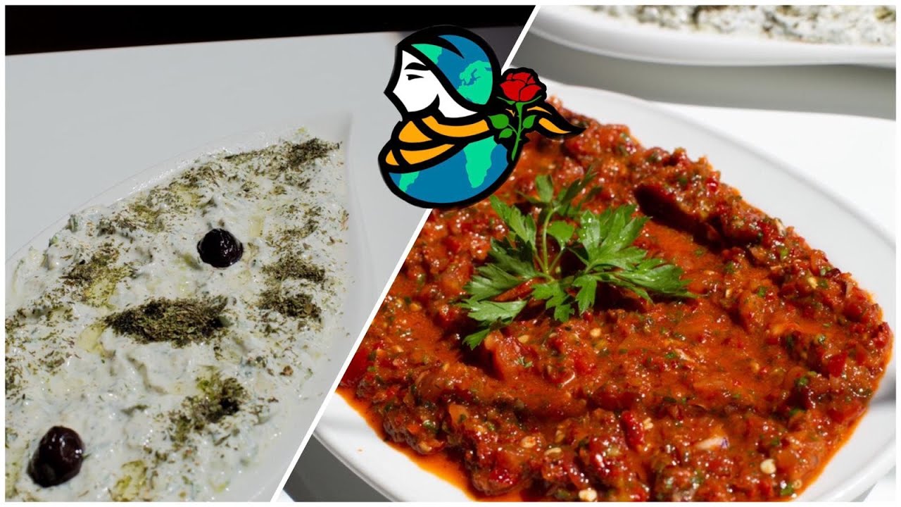 Cacık Tarifi/Tzatziki/ Acılı ezme Tarifi | Gulcans World