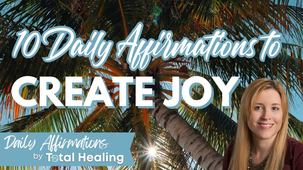☀️8 Min Morning Affirmations to CREATE JOY Every Day