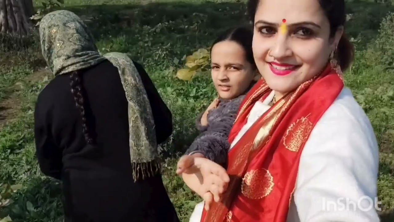 Mai gayi ghaziabad apni nani k Maine khet mai saag bhi toda Or bhot masti bhi ki 🥰#likeandsubscribe 