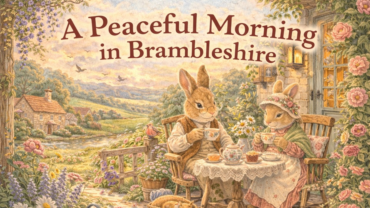 A Peaceful Morning in Brambleshire 🦔｜Storybook Cottagecore Fantasy Music for Study & Relaxation