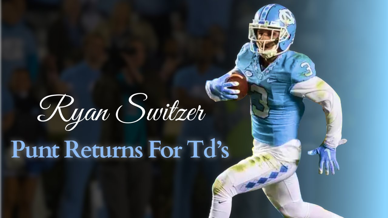 Ryan Switzer's 7 Punt Returns For Touchdowns | UNC Football