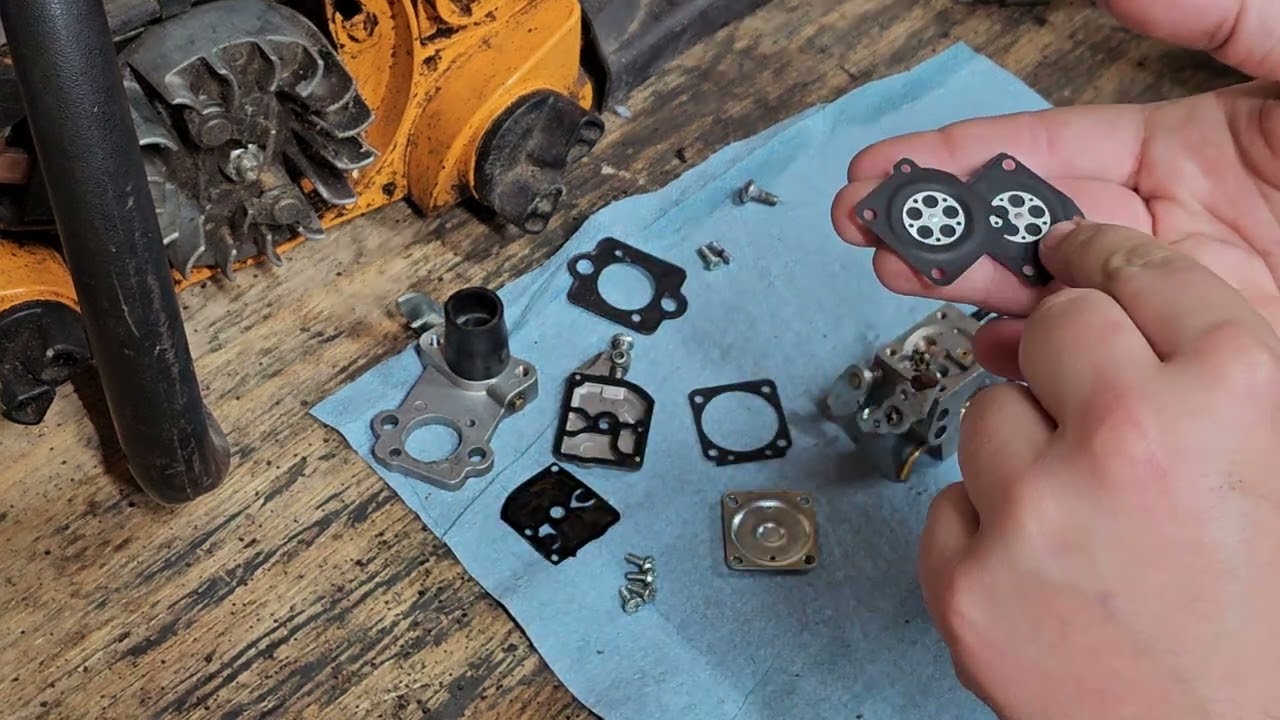 Poulan Pro PP4218A chainsaw carburetor cleaning rebuild yapping about projects