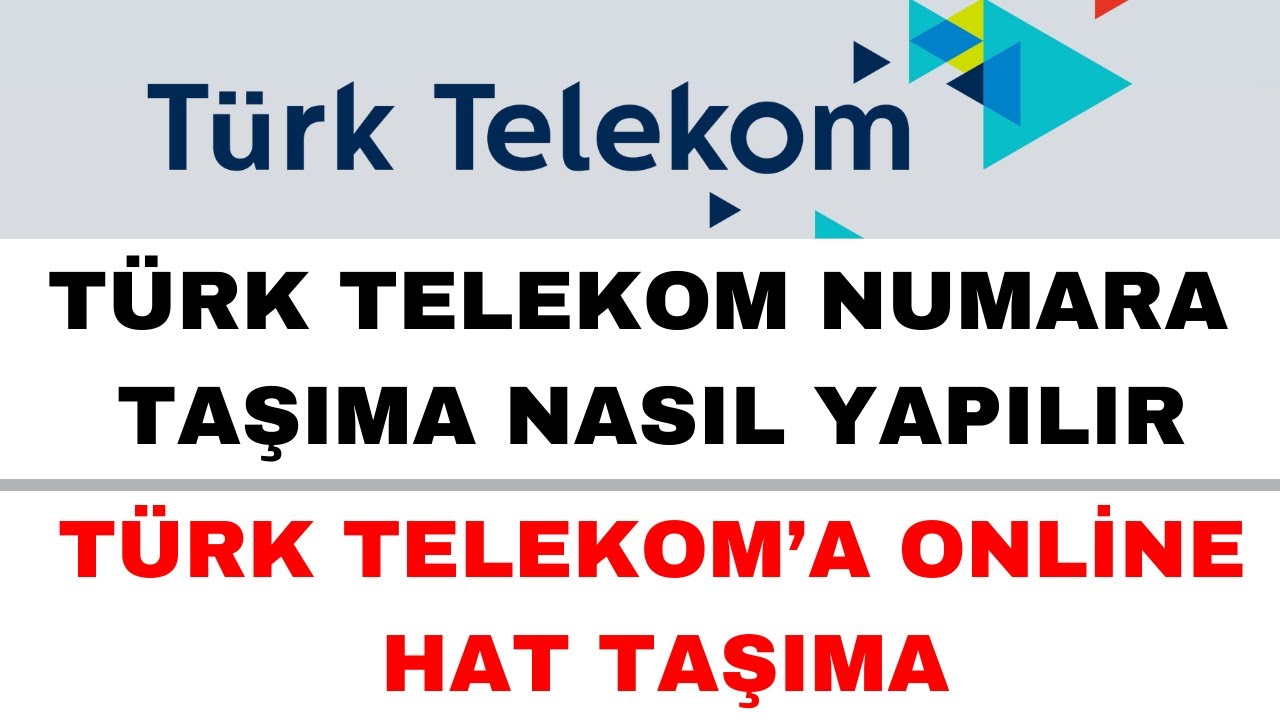 T&uuml;rk Telekom Numara Taşıma Nasıl Yapılır - T&uuml;rk Telekom Hat Taşıma