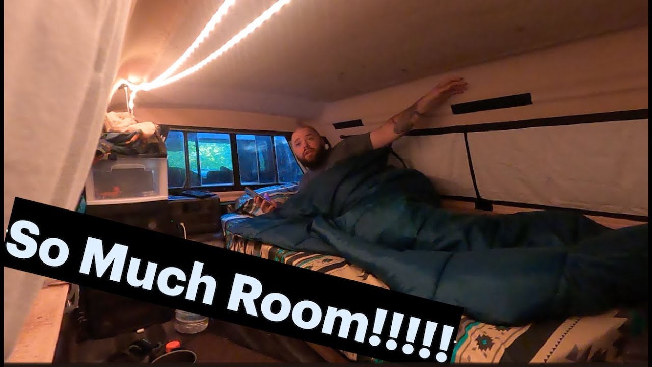 New truck camping Set up!!