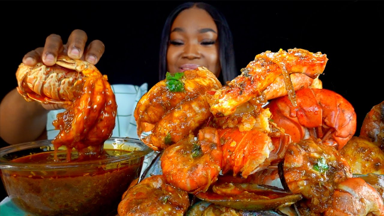KING CRAB SEAFOOD BOIL MUKBANG | DESHELLED |SEAFOOD BOIL | Mukbang | Seafood