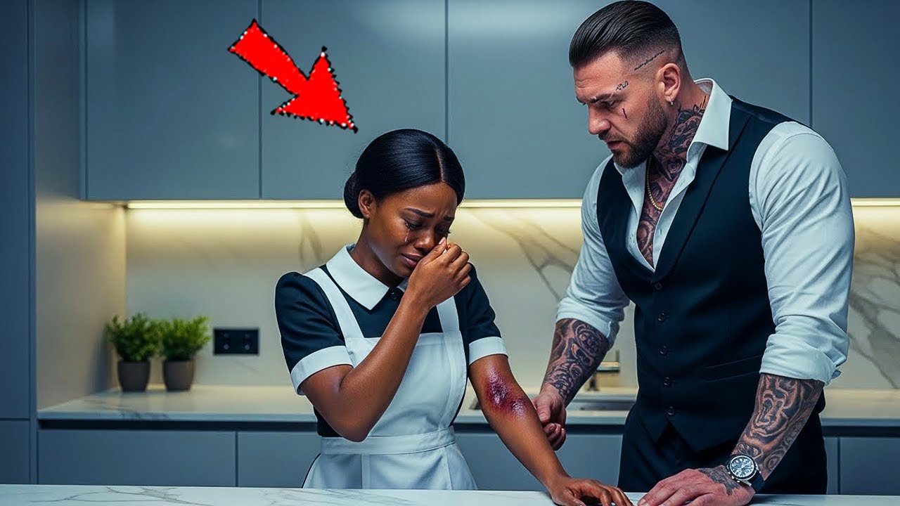 The Black Maid Was Crying in the Kitchen — Until the Mafia Boss Walked In and Saw the Bruises...