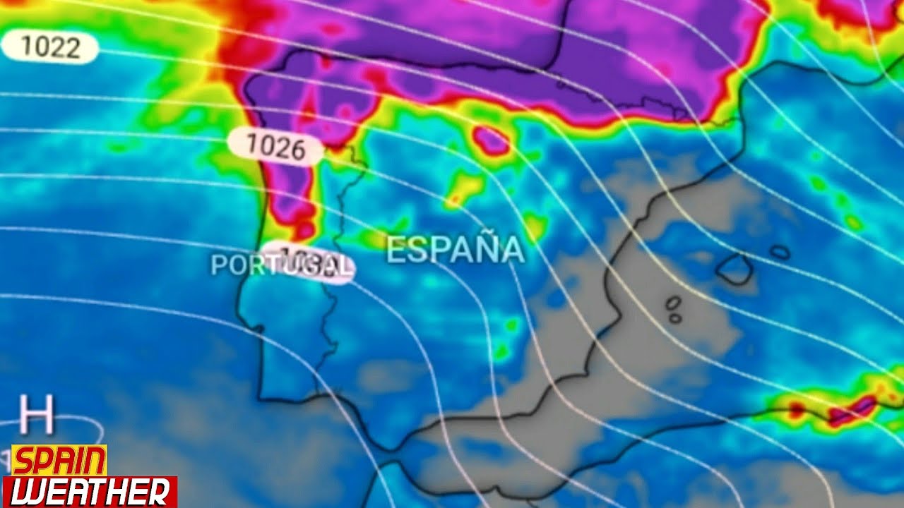 Tiempo en España | Modelo ECMWF–Precipitaciones 26 de febrero de 2026– Lluvias y tormentas en España