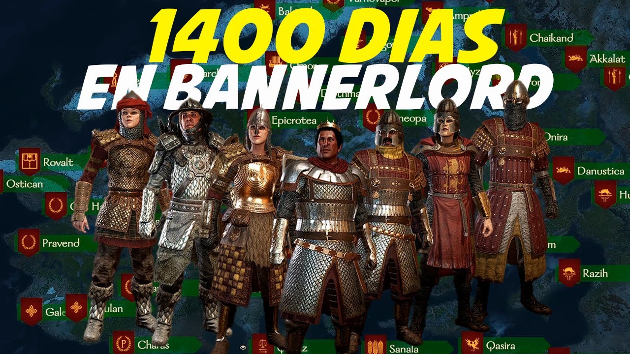 JUGUE 1400 días en Bannerlord 2, Y así fue como conquiste Calradia  (LA PELICULA COMPLETA)