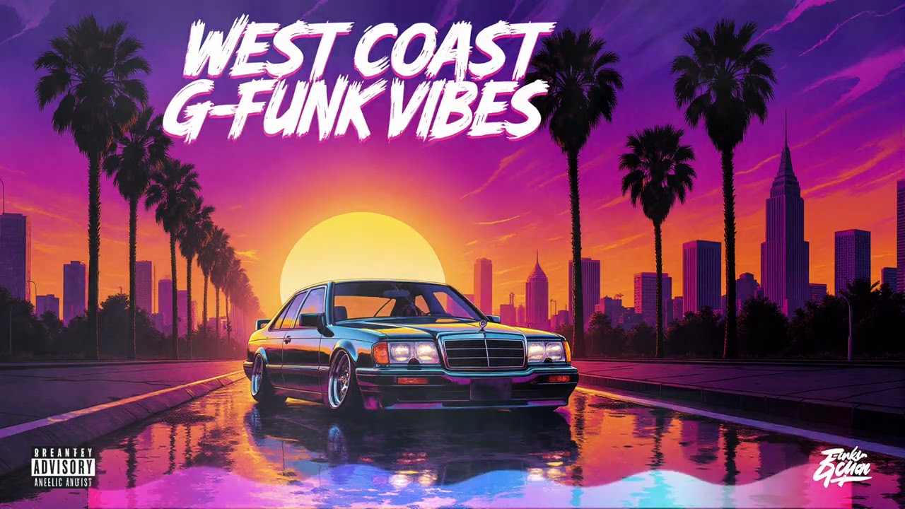 🌴 California Hits DIFFERENT at Sunset 🚗 West Coast G-Funk Cali Cruise