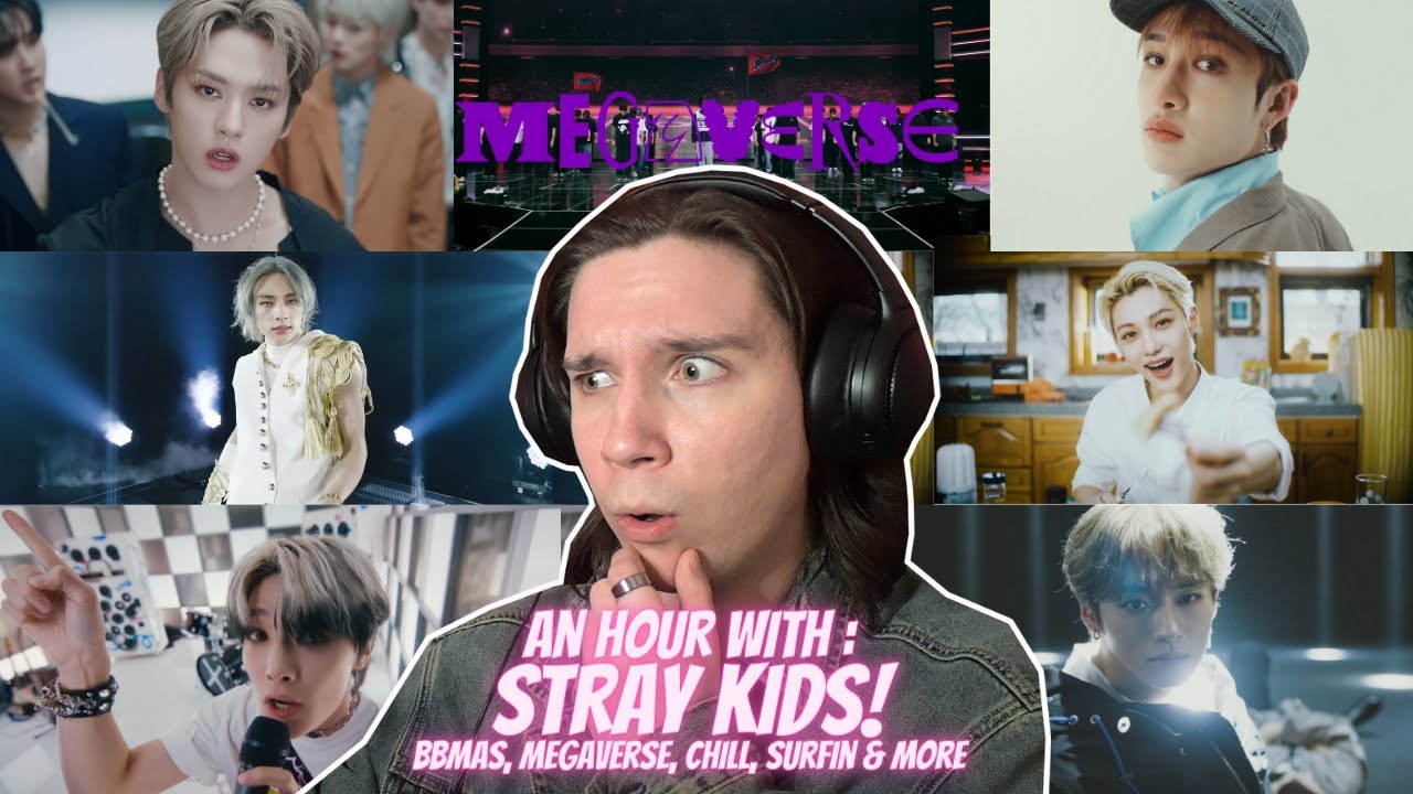 AN HOUR WITH : STRAY KIDS | MEGAVERSE Dance Practice, BBMAS, Surfin, Chill & More | Seatin Reacts