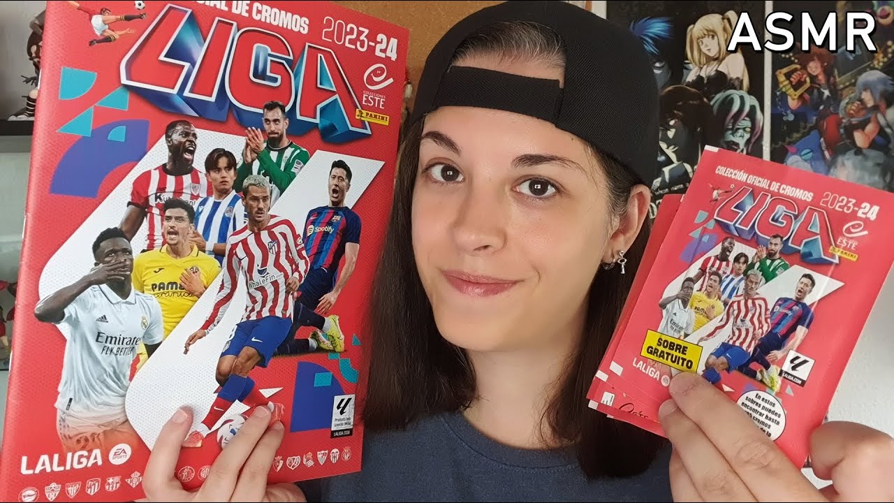 ⚽​ Mi PRIMERA Apertura de Sobres de la LIGA ESTE 2023-24 | ASMR Español | Alternative ASMR
