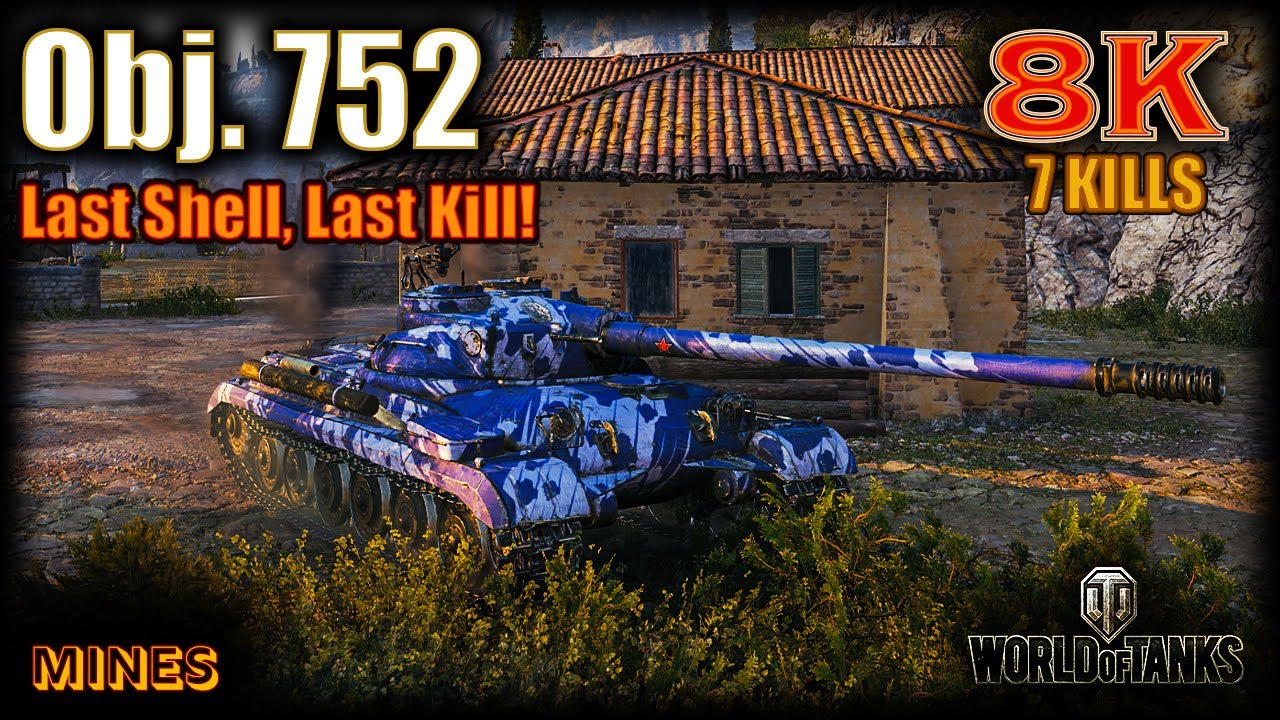 Obj. 752’s Last Shell Wins the Game! 8.3K Damage & 7 Kills - World of Tanks