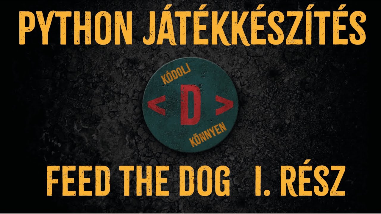 Python játék készítés PyGame segítségével - I. rész